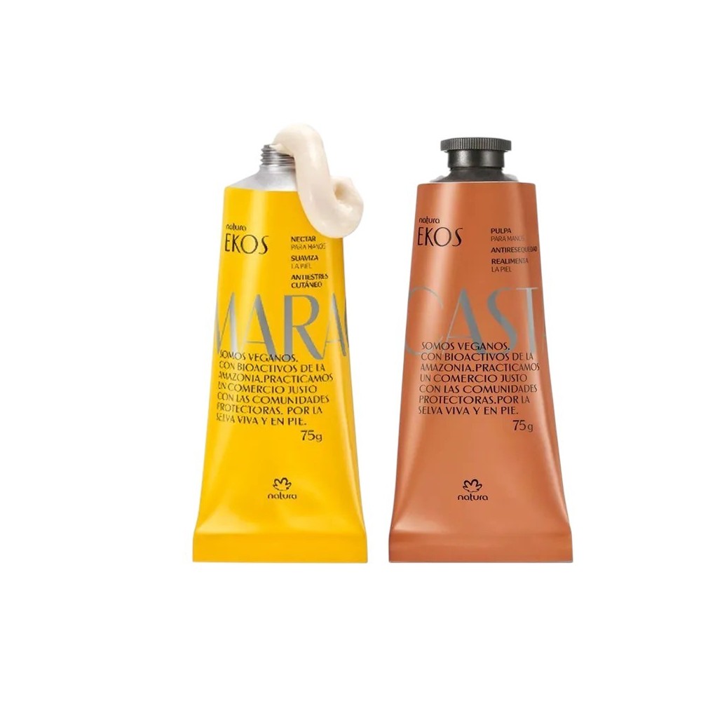 CREMA DE MANOS EKOS MARACUYA Y CASTAÑA 75g